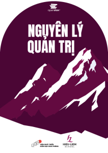 Nguyên lý quản trị